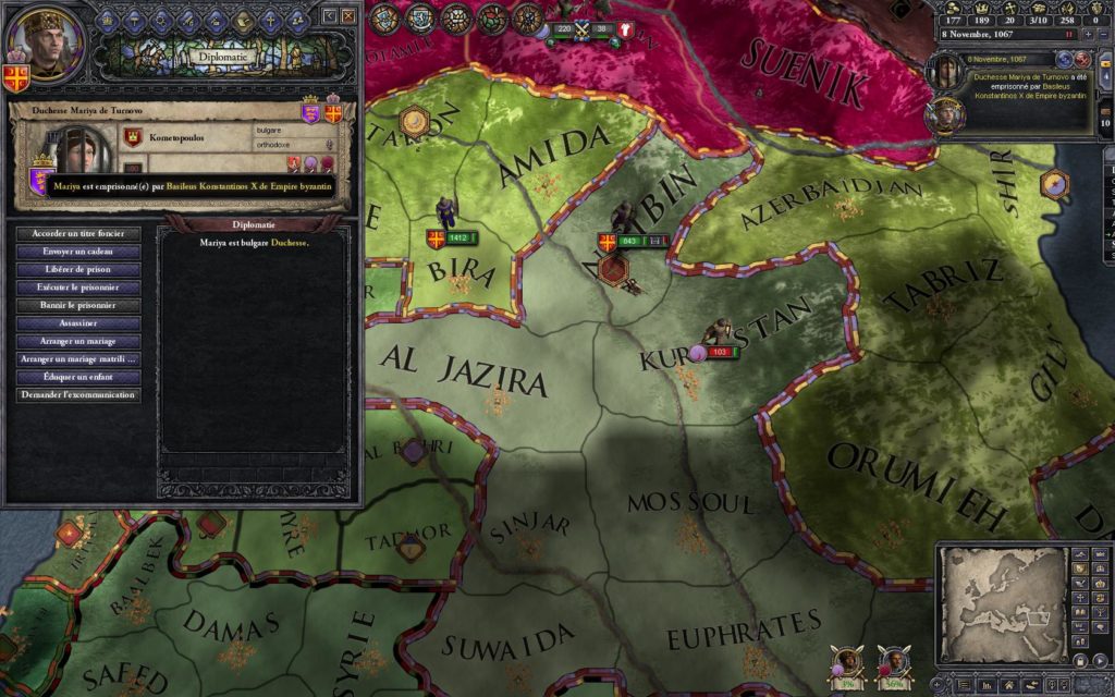 Crusader Kings 2 : Un vassal en prison