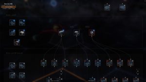 Les bâtiments d'une station sur Starborne
