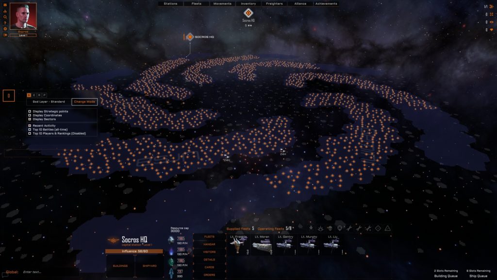 La galaxie de Starborne