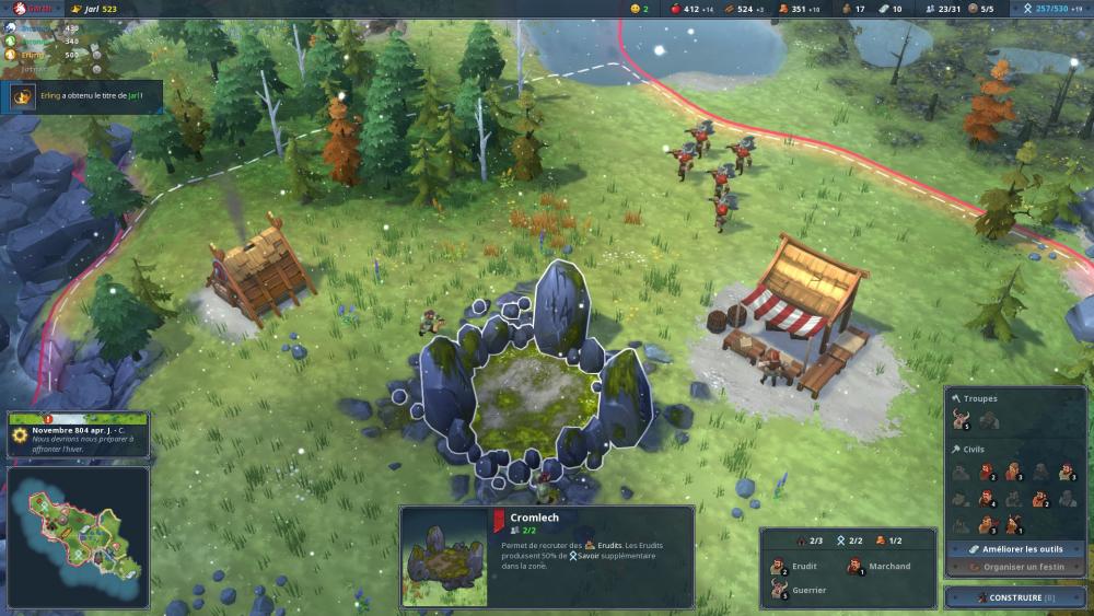 Northgard : une armée en mouvement