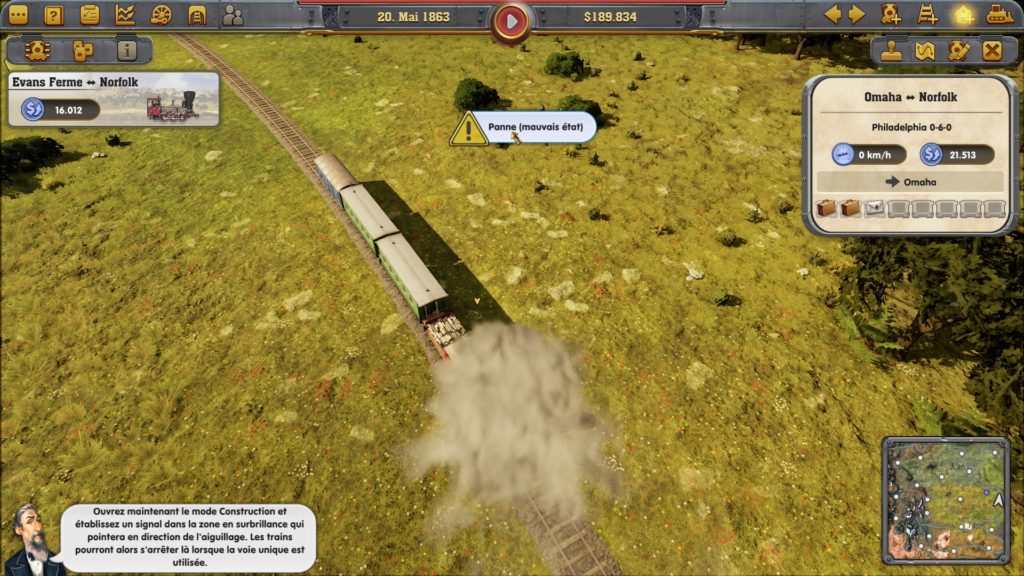 Railway Empire : Panne