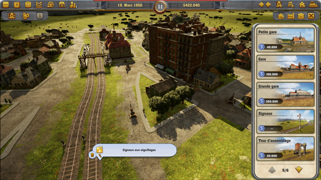 Railway Empire : Batiments