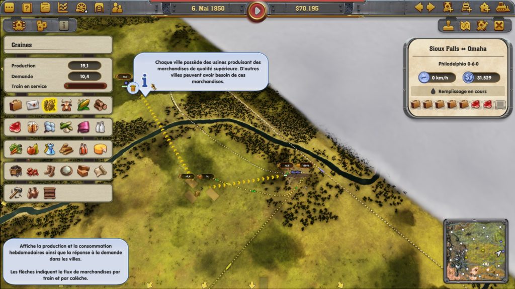 Railway Empire : Marchandises
