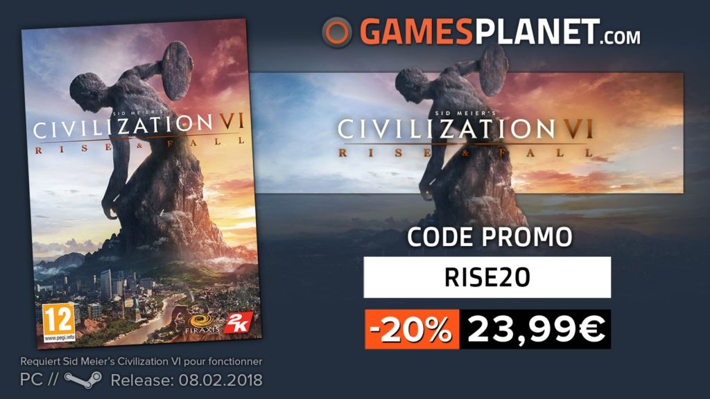 Civilization 6 offre de précommande